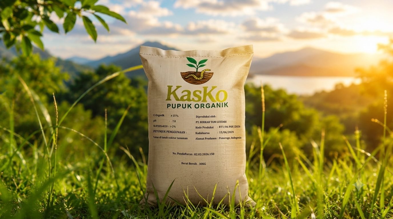KasKo 30KG solid organic fertilizer sack